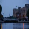 Newark Town Lock in the twilight by Michael Askin – 29 May 2003