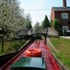 Approaching Bridge 32 with the spring blossom by Paul Edwards – 4 May 2006