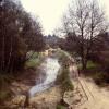 Slide processed May 1978. Viewed eastwards from Curzon Bridge by canaldrifter – date unknown