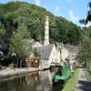 A popular mooring spot with the town on your left and the park on the right. by Stewart Kirby – August 2007