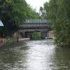 Ash Vale railway bridge reconstructed 2008 causing closure of canal for many months by Phil Hardyman – date unknown