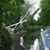 North Warnborough lift bridge - electrically operated with BW key by Phil Hardyman – 29 May 2009