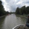 Winding hole and water point to right after leaving top lock by Stephen Bashford – 8 October 2006