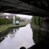View from under the railway bride showing the old gauging point by David Tunbridge – 23 February 2007