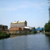 Looking North to what is called Carpenter\'s Road Bridge No 11 with Hertford Union branch to left by David Brown – 13 May 2008