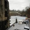 Exiting towards Holt Fleet Bridge by TMB – March 2012