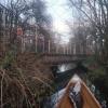 BIP swing bridge (once carried a railway siding), looking east. by FLHerne – 15 January 2023