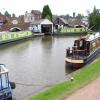 Room to wind here for some boats, but the hireboat base might not approve. by Charles Lyne – 18 June 2005