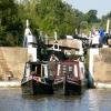 Locking down firmly lashed to NB Mandy by PIG and PINEAPPLE – 21 September 2006