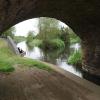 Looking north, canal goes left, river to the right. by Charles Lyne – 5 June 2012