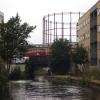 A train crosses the railway bridge behind by Michael Askin – 6 August 2006