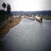 Looking down the flight from the towingpath by PeterScott – 25 March 1971