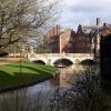 Kitchen Bridge from Trinity College (Wren Library) by Midnight Trace – 19 January 2018