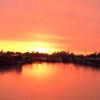 Caen hill marina at sunset by Qudosman – 14 February 2015