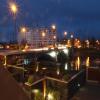 Trent Bridge at night from the west bank by Charles Lyne – 12 April 2014