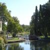 Our first lock of the day - where is that eclusier ? Crew put ashore to investigate. by Peter Stockdale – 20 September 2015