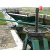 The paddlegear on this lock like most EA built structures are awkward to say the least by Michael Askin – 15 April 2006