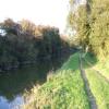 View looking East from just below Froxfield Middle Lock No 69 by steve ryan-bell – 17 October 2006