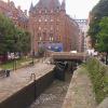 Busy city centre streets around the locks by Nick Atty – 22 July 2002