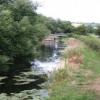 Courtesy Anne Jermy - Berriew lock no 2 beyond bridge, and road bridge then aqueduct behind photographer. by John Howarth – 23 July 2006