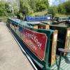 With Freshly Painted Side A Frayed Knot Ready to Depart Kate Boats by NB A Frayed Knot – 10 May 2022